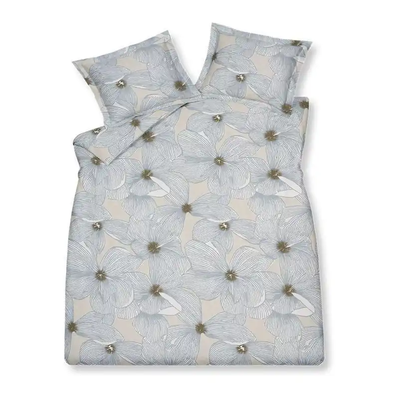 Vandyck Dekbedovertrek Moonflower Stone Seizoensaanbieding